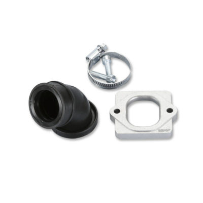 Pipe d'admission Polini 30mm 360° Piaggio pour Mikuni