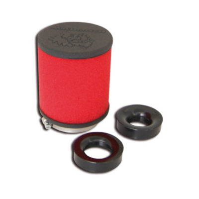 Filtre à air Malossi E16 (raccord 58,5mm) rouge/noir