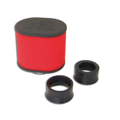 Filtre à air Malossi E15 (raccord 42/50 +/- 58,5mm) rouge/noir