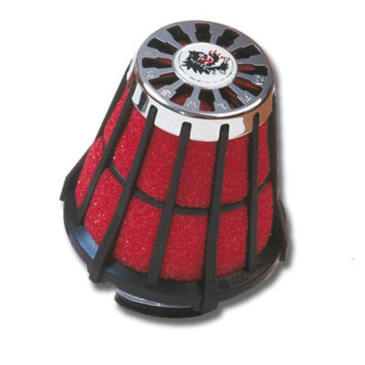 Filtre à air Malossi E5 (raccord 32mm) noir/rouge PHBG à visser