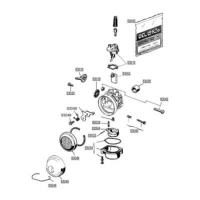 DellOrto SHA douille plastique diamètre interieur 18mm Tomos