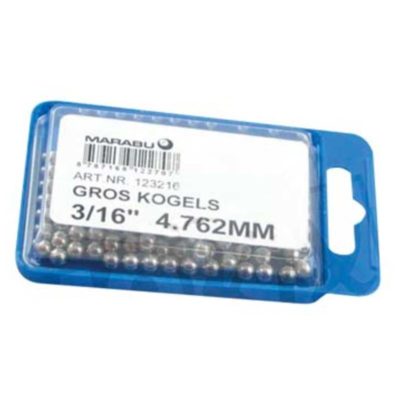 Set de billes 3/16 pouces 4.83mm (144 pièces)