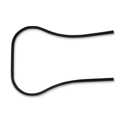 Profil de protection en plastique noir Piaggio Vespa PK50-125