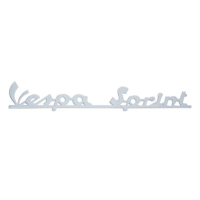 Emblem chrom Vespa Sprint Vespa 173x26.5 mm