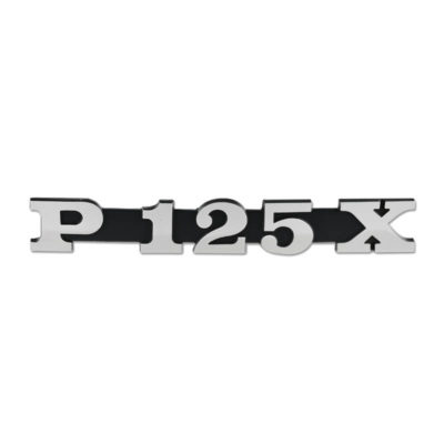 Emblem  P 125 X  (144x21 mm)