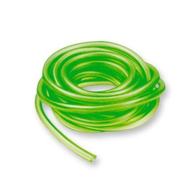 Tuyau d’essence 4.5x8mm vert-transparent 50m