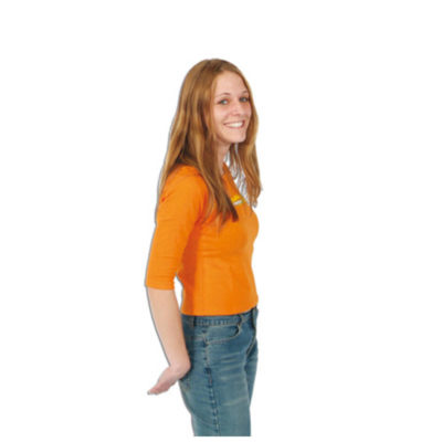 T-Shirt Hebo orange Grösse M PRIX NET