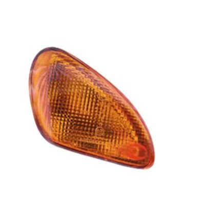 Verre de clignotant avant gauche orange CE