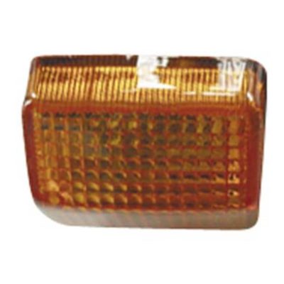 Verre de clignotant orange CE