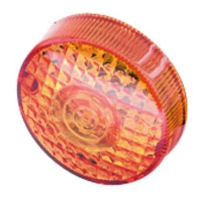 Verre de clignotant orange CE