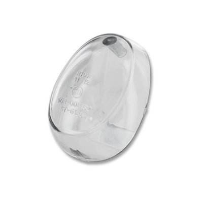 Verre de clignotant blanc CE