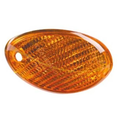 Verre de clignotant avant gauche orange CE