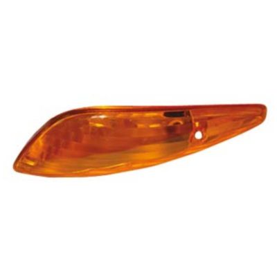 Verre de clignotant arrière gauche orange CE