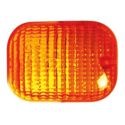 Verre de clignotant orange CE