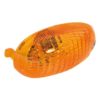 Verre de clignotant avant gauche orange CE