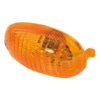 Verre de clignotant avant droite orange CE