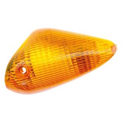 Verre de clignotant avant gauche orange CE