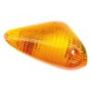 Verre de clignotant avant droite orange CE