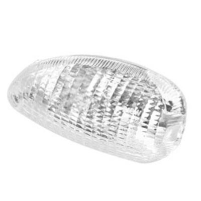Verre de clignotant arrière gauche blanc CE
