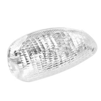 Verre de clignotant arrière droite blanc CE