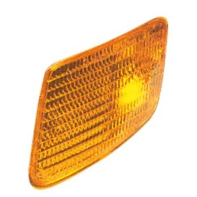 Verre de clignotant avant droite orange CE
