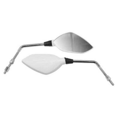 Prs rétroviseurs Demon blanc NML