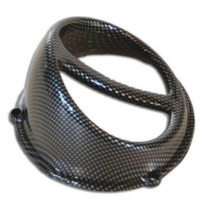 Entrée d'air vertical carbon look