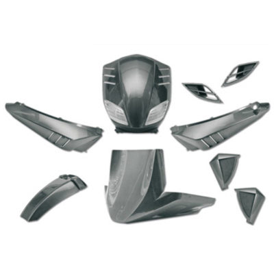 Kit habillage TNT MBK Stunt/Yamaha Slider 9pcs carbon PRIX NET