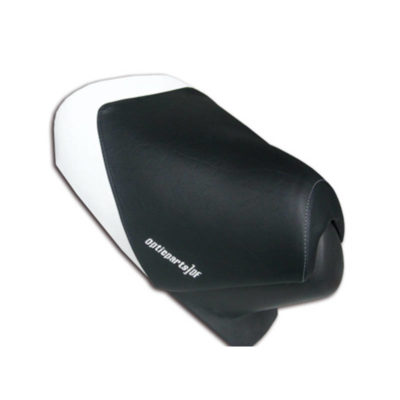 Couvre selle adapt SR/Di-Tech noir/blanc