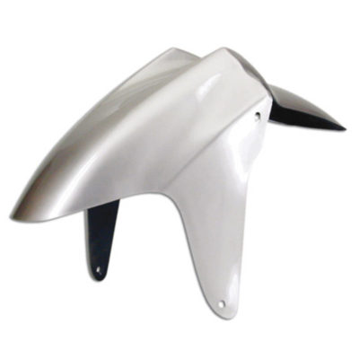 Garde boue avant adapt Nitro/Aerox gris métal