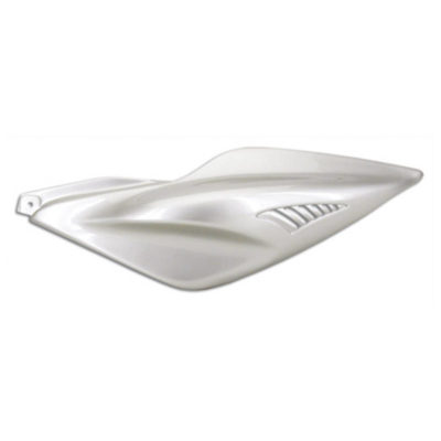 Capot arrière droit adapt Nitro/Aerox gris métal