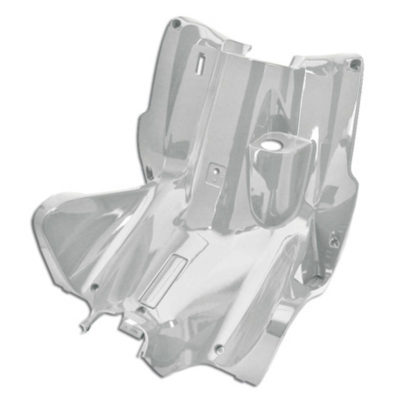 Protège jambes adapt Nitro/Aerox gris métal