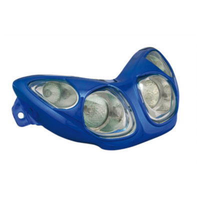 Phare halogène avant quattro Yamaha Aerox/MBK Nitro bleu PRIX NE