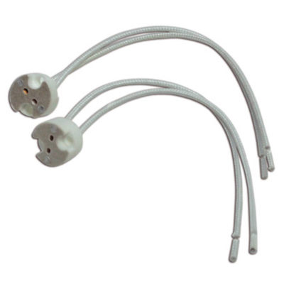 Douille céramique pour lampe halogène