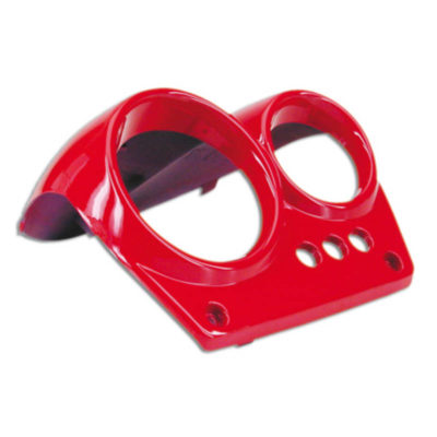 Habillage couvre compteur Aerox rouge