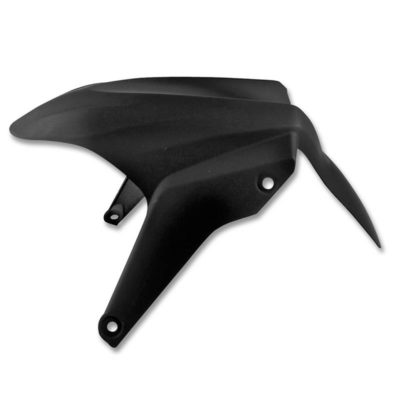 Garde boue avt adapt Aerox noir mat 2013->