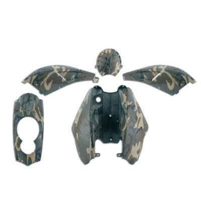 Kit 5pcs habillage TNT Peugeot Ludix camouflage PRIX NET