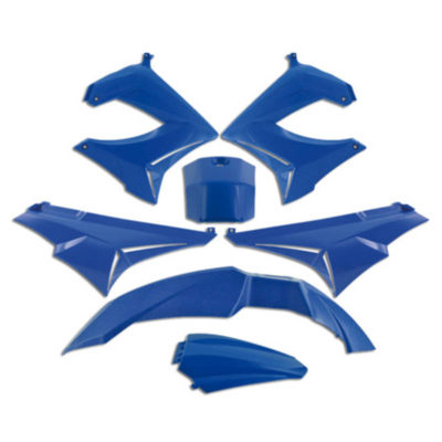 Kit 7pcs habillage Derbi Senda DRD/XTREM 2003  bleu