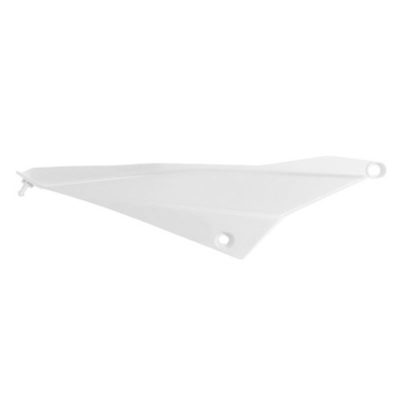 Capot arrière droit Derbi Senda DRD blanc 20011->