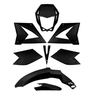 Kit 8 pcs habillage CPI SM/SMX 50 2008 -> noir