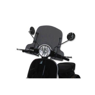 Pare brise Malossi fumé grand Piaggio Vespa 125-200 / LML 125-150