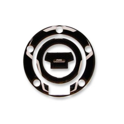 Protection bouchon réservoir look carbon Yamaha 2000 ->