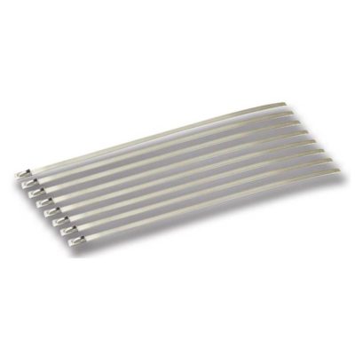 Bride acier inox pour ruban isolant echappement DEi 20cm