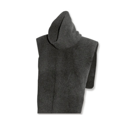 Tour de cou en fleece noir (one size)