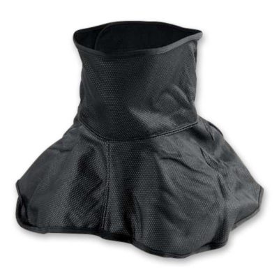 Tour de cou/protection cou-thorax contre le vent, réglable, noir