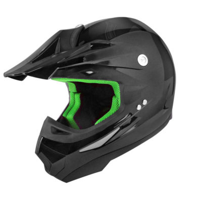Casque Cross TNT noir/vert XL
