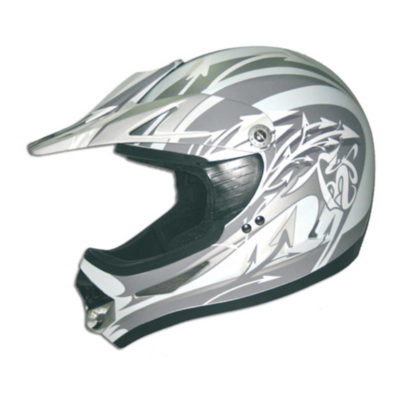 Casque Viper 2 blanc gris mat S PRIX NET