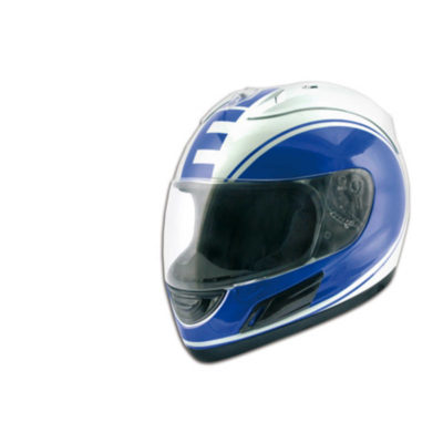 Casque intégral Merak 2 blanc/bleu S PRIX NET