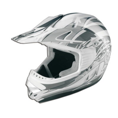 Casque cross Viper 3 blanc/gris XL PRIX NET