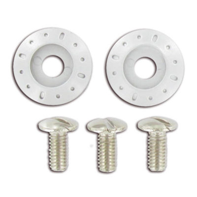 Kit de vis argent pour casque viper 2/3 PRIX NET